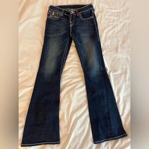 True Religion Vintage Dark Blue Flare Jeans